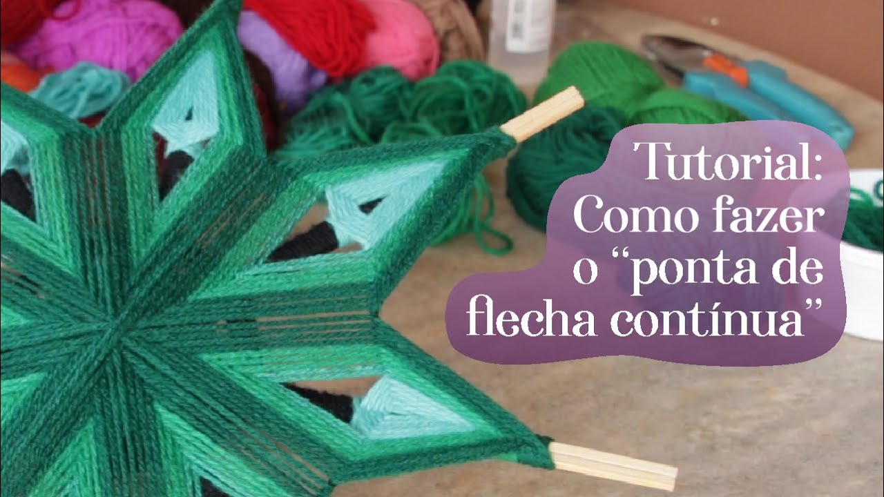 Tutorial: Ponta de Flecha Contínua • Edu Mandalas