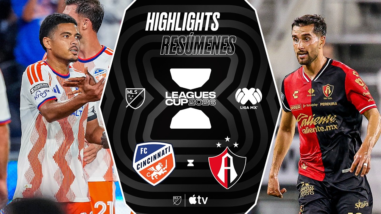 FC Cincinnati vs. Atlas FC | Leagues Cup | Full Match Highlights