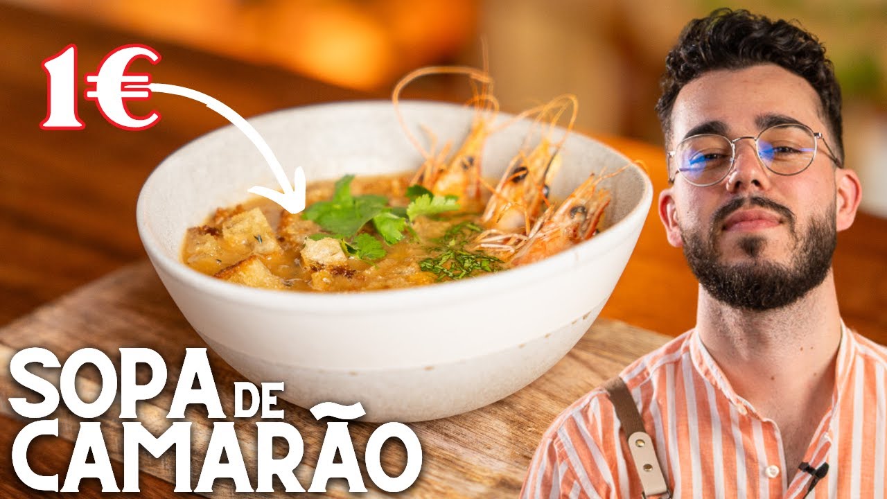 SOPA de CAMARÃO por 1€