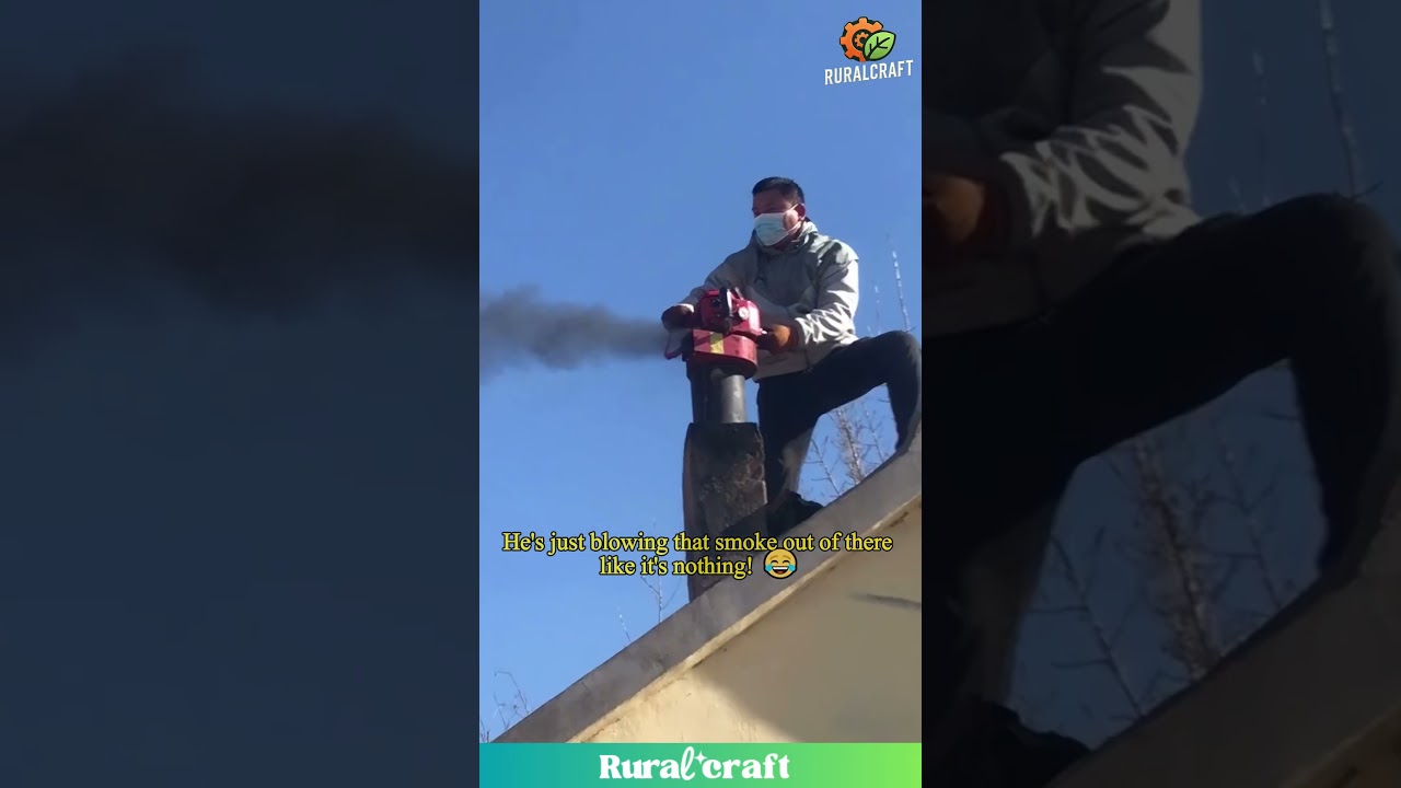 Who Needs a Chimney Sweep? Not This Guy, Lol! 