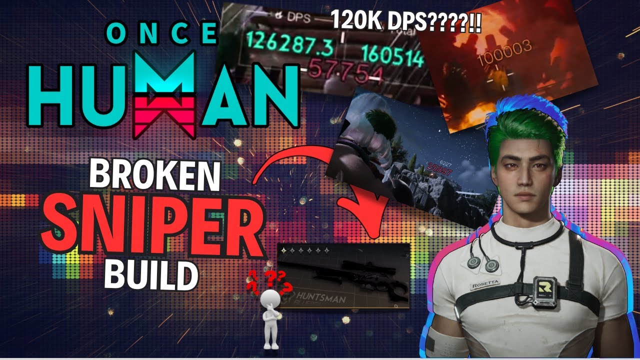 MAS DE 100K DE DAÑO POR TIRO - Once Human