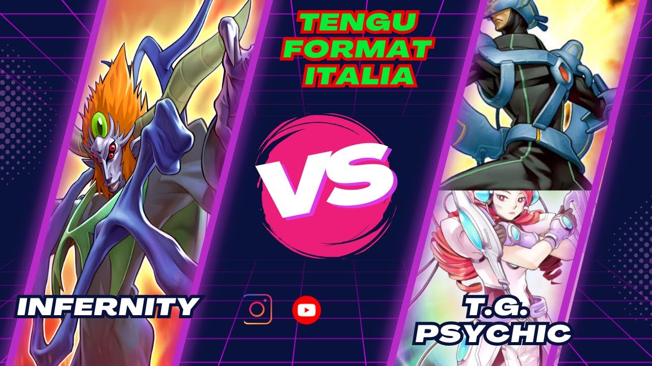 YU-GI-OH! Tengu Format Italia Infernity (Lorenzo R.) vs T.G. Psychic (Gabriele D.) Local Rome