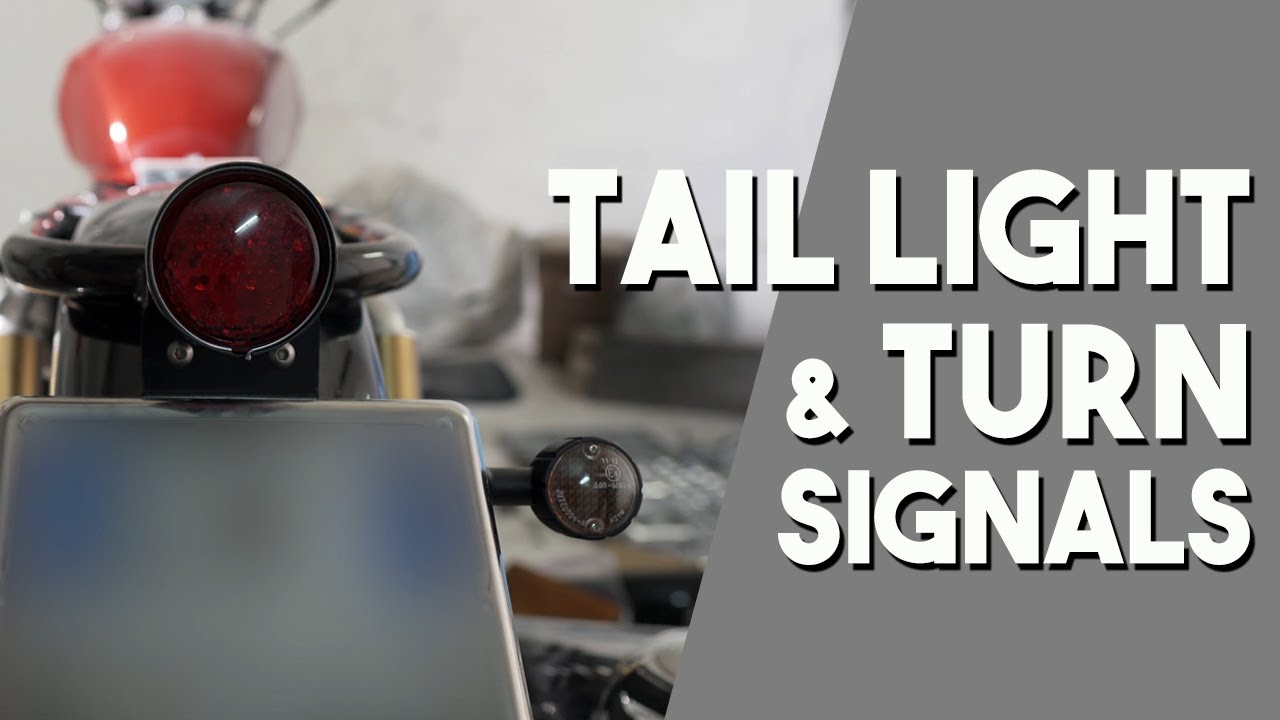Tail light and turn signals for Royal Enfield Interceptor 650 | BAAK