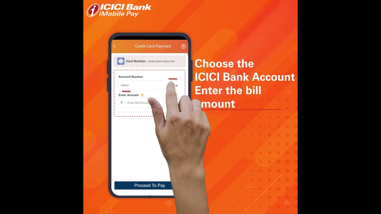 Other Bank Credit Card payments through ICICI Bank