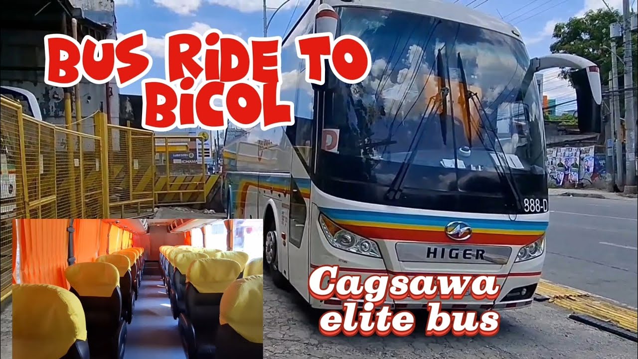 CAGSAWA BUS, pinakamagandang bus company sa bicol?MANILA TO BICOL bus ride.