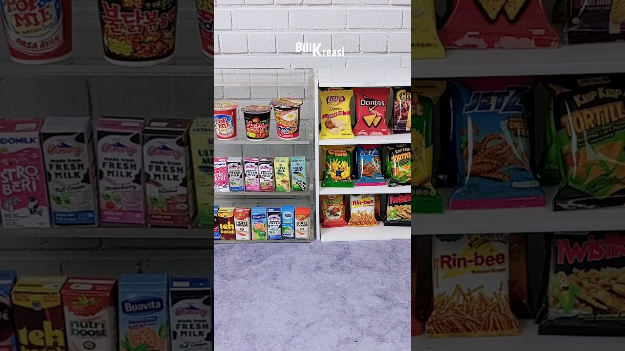 Miniatur melatih kesabaran | Miniature Snack