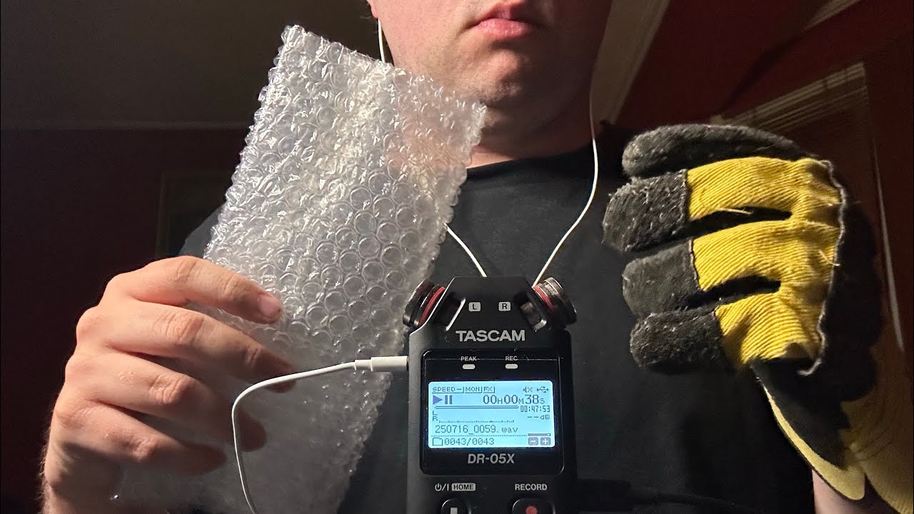 ASMR TASCAM Triggers that will help you fall sleep(NO TALKING)