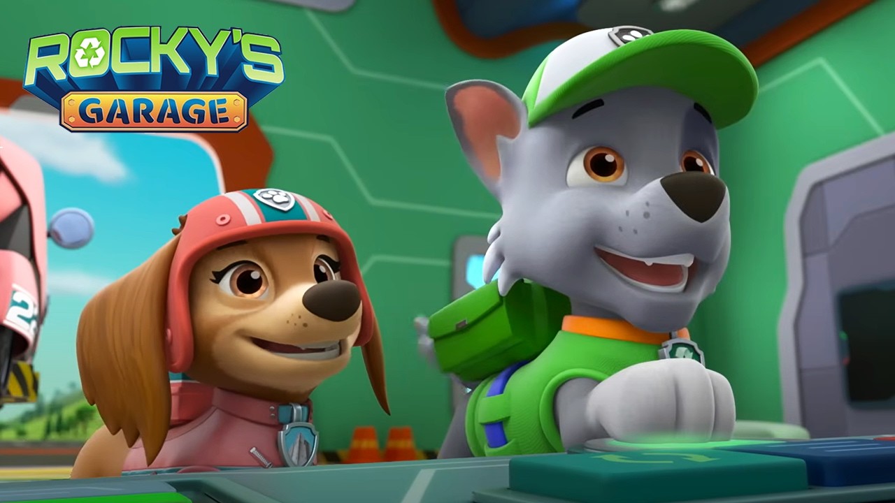 Liberty Wants A Scooter Upgrade! 🛵 - Rocky's Garage Compilation - PAW Patrol
