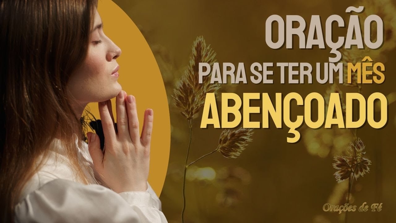 Oração para se ter um mês abençoado