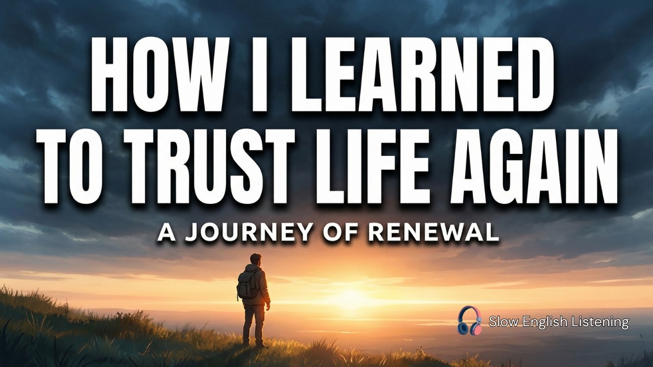 How I Learned to Trust Life Again | Learn English Through Personal Growth|English Listening Practice