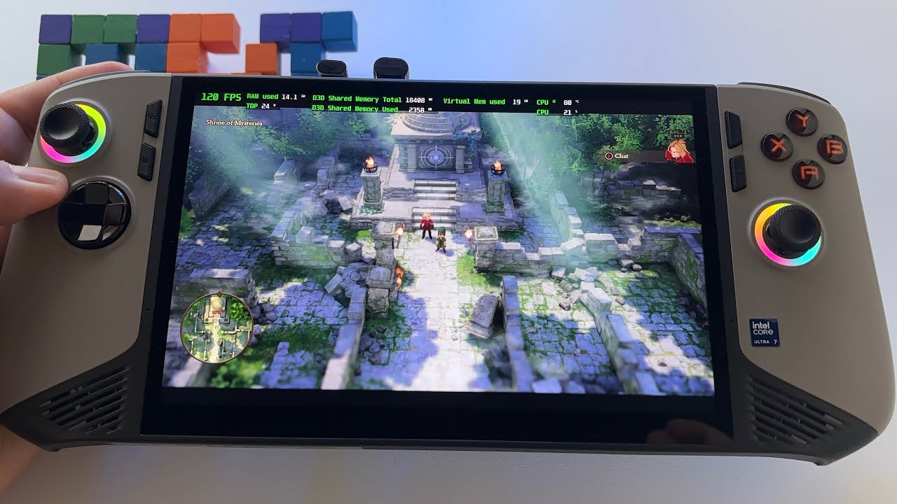 Dragon Quest VII Reimagined | MSI Claw 8 AI+ gameplay 