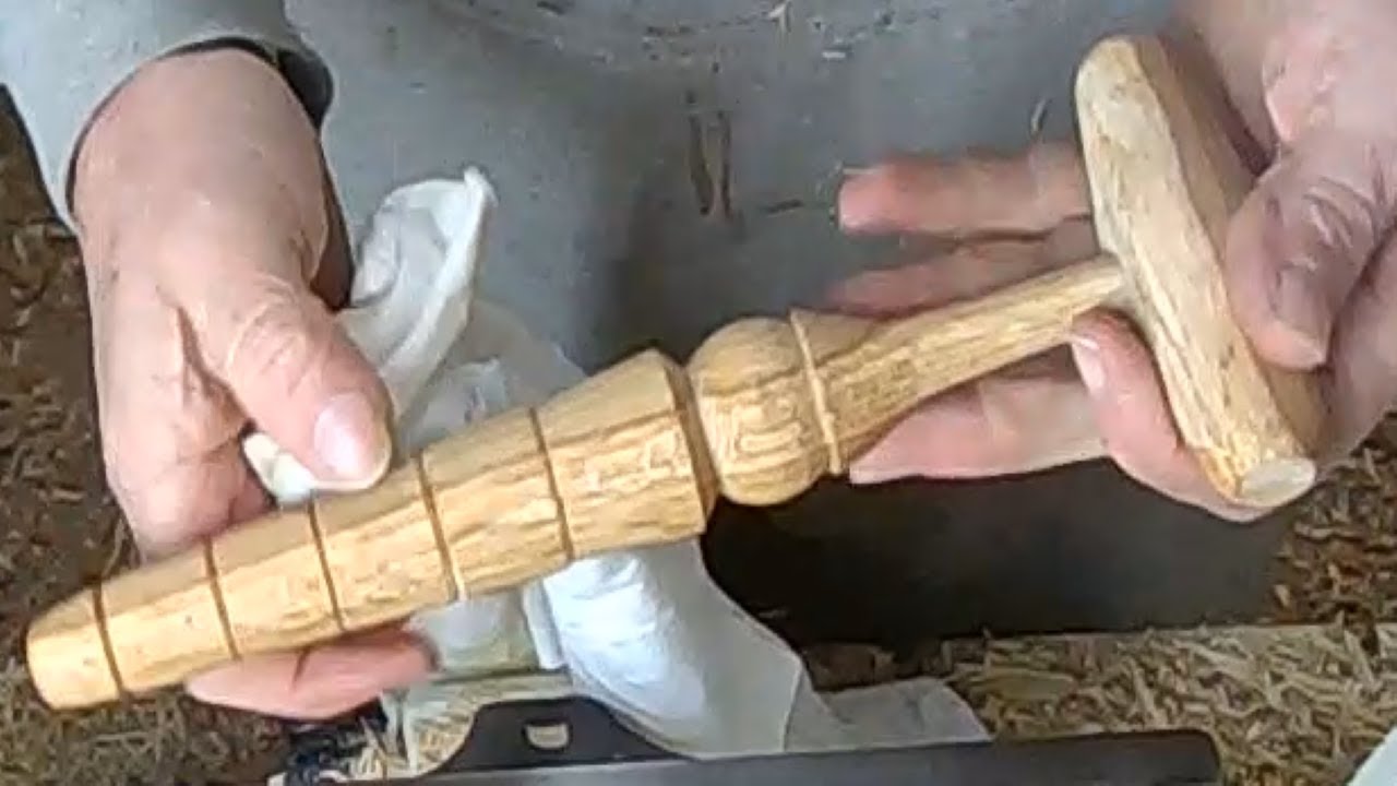 Woodturning a Dibber for #dibberweek