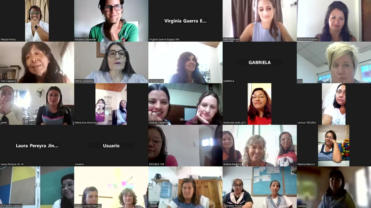 Primer encuentro virtual 