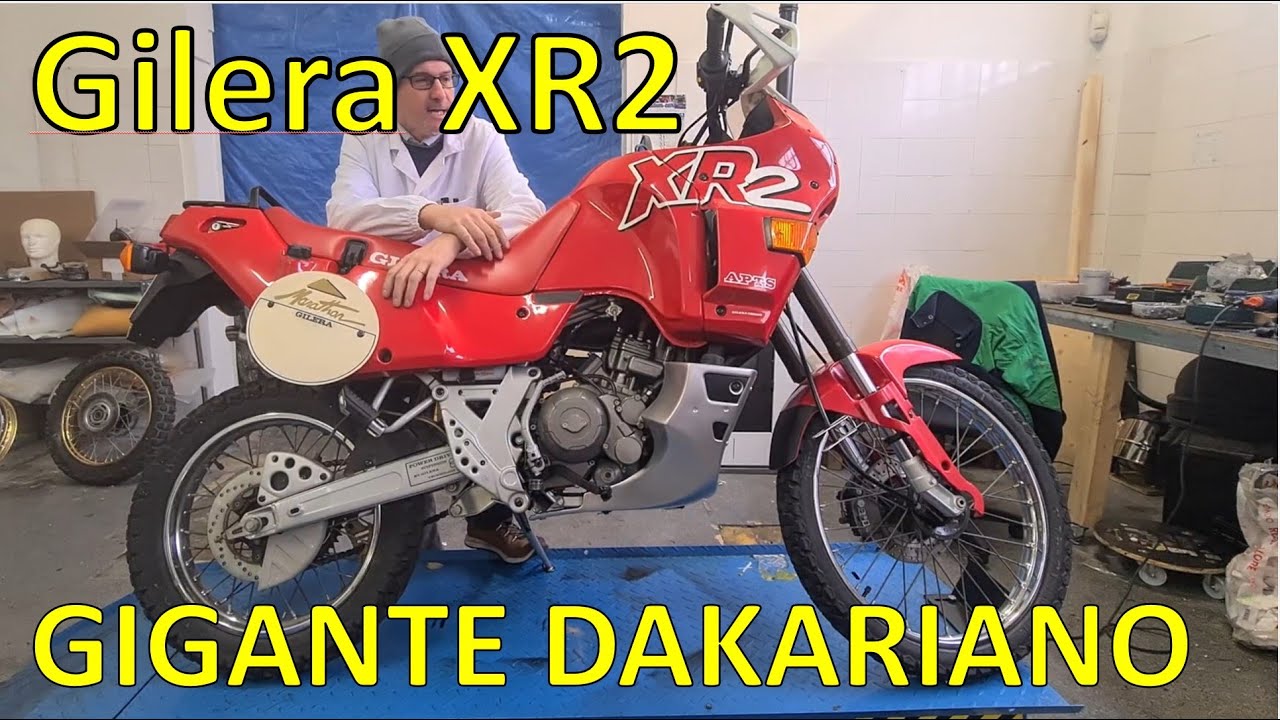Gilera XR2 - un 125 gigante dakariano!
