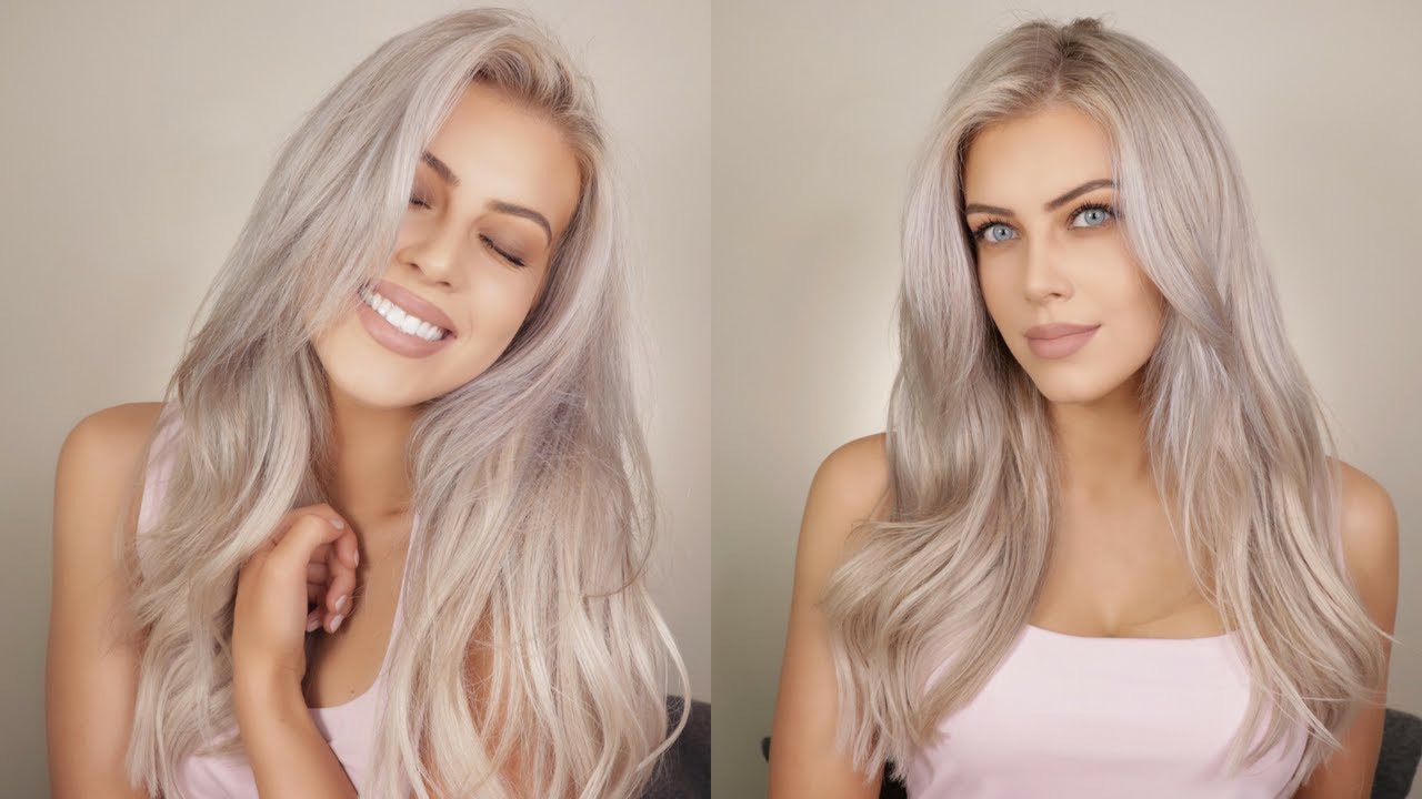 My Hair Routine | Grey/Ash Blonde Hair | Chloe Boucher
