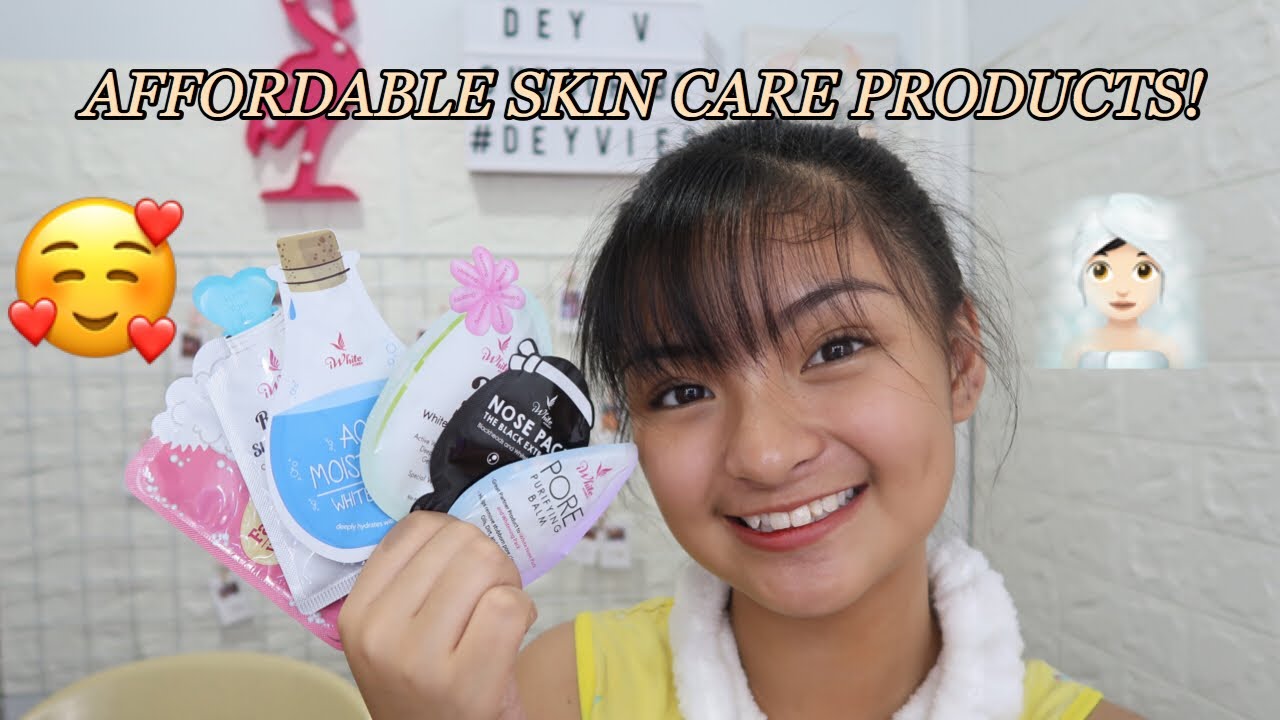 AFFORDABLE SKIN CARE PRODUCTS!!!! ft. iWhite Korea | Dey Villafuerte