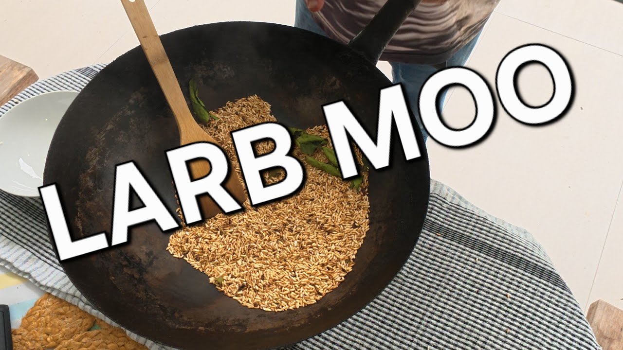How I make delicious Larb Mu ลาบ หมู