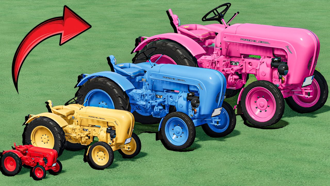 Transportıng Small TO Gıant Tractors with Subscribe ! Farming Similator 22