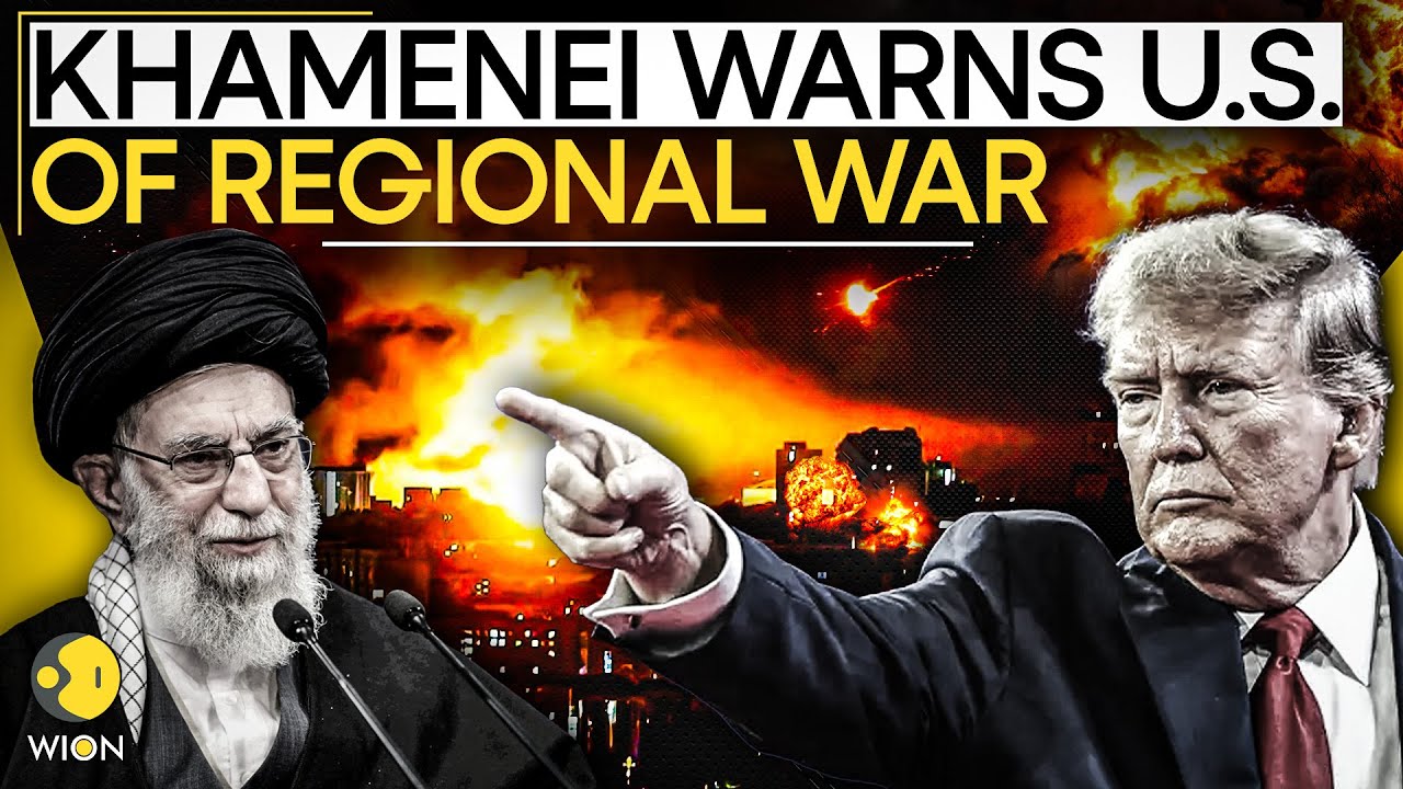 USA vs Iran LIVE: Khamenei Warns US That Attack On Iran Would Ignite Regional War | WION