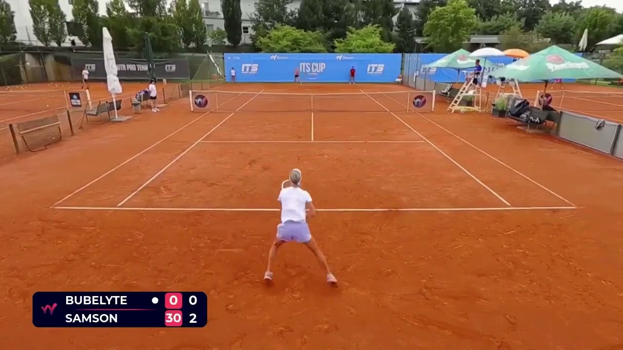 Klaudija Bubelyte (LTU) vs Laura Samson [5] (CZE) // 4-6 2-6 // W75 Olomouc // 1st Round