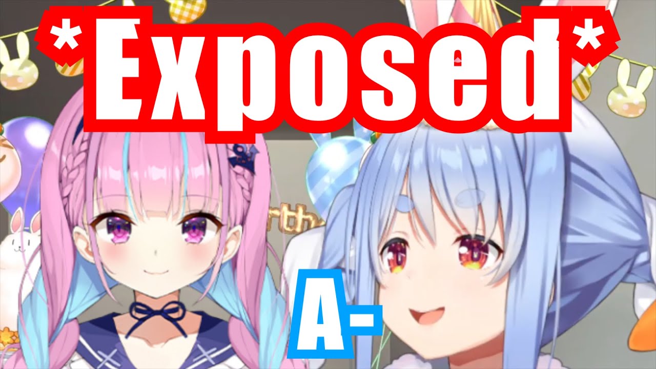 Aqua Expose Pekora On Her Birthday【Hololive/Usada Pekora/Minato Aqua】