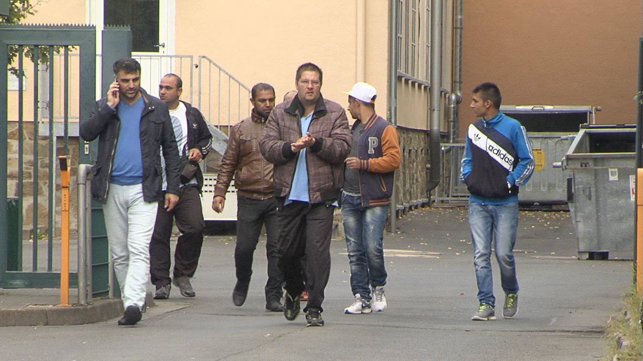 Immer mehr Fl&uuml;chtlinge im Erstaufnahmelager Gie&szlig;en