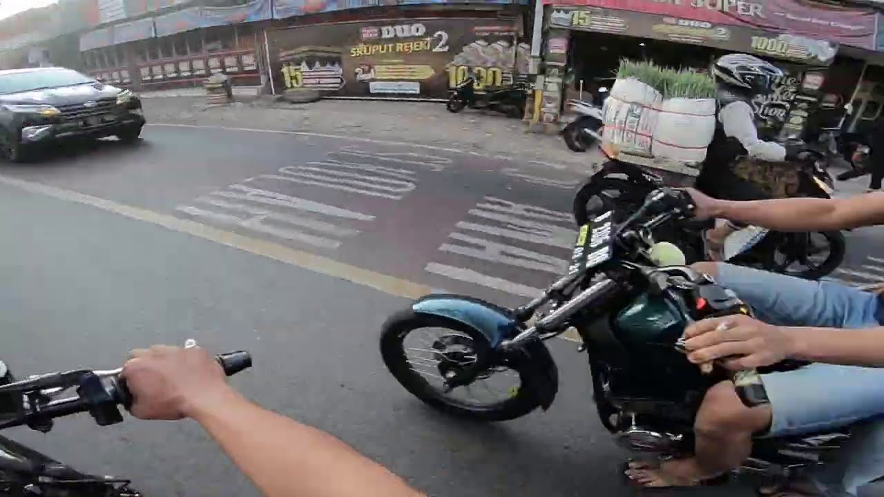 RIDING SANTAI RX KING | JALAN JALAN SORE KE BUMI PERKEMAHAN ANDES