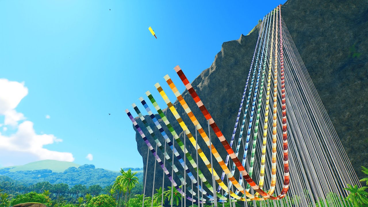 Ski Jump Water Slides – Planet Coaster 2