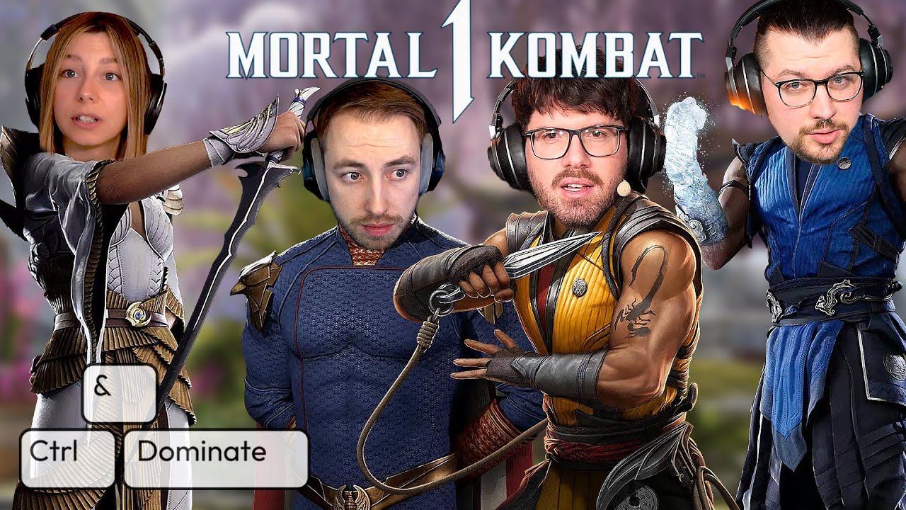 Volles Pfund auf's Maul! 🥊 | CTRL+Dominate Mortal Kombat 1 mit JenNyan, Aster, Leon & Matteo