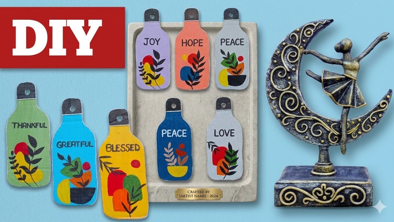Amazing Home Decor DIY Ideas |  Best Out Of Waste | Cardboard Craft Ideas | Waste Material Craft 