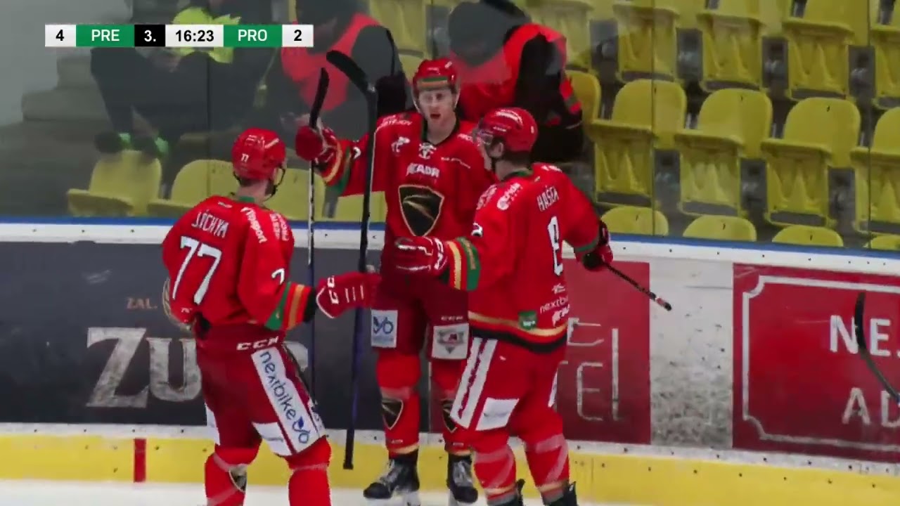 HC ZUBR Přerov vs. LHK Jestřábi Prostějov (Chance liga, 51. kolo)