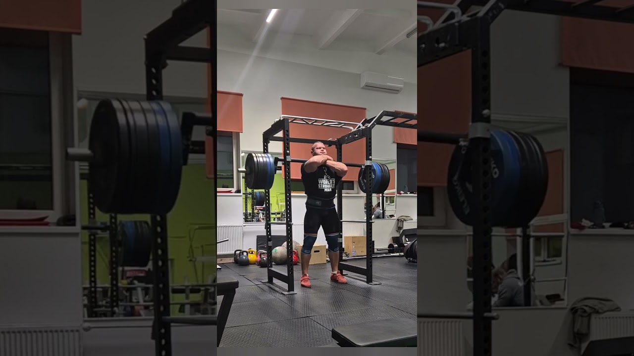 @ErvinToots Leg and Grip workout, WSM Worlds Strongest Man Tarmo Mitt.