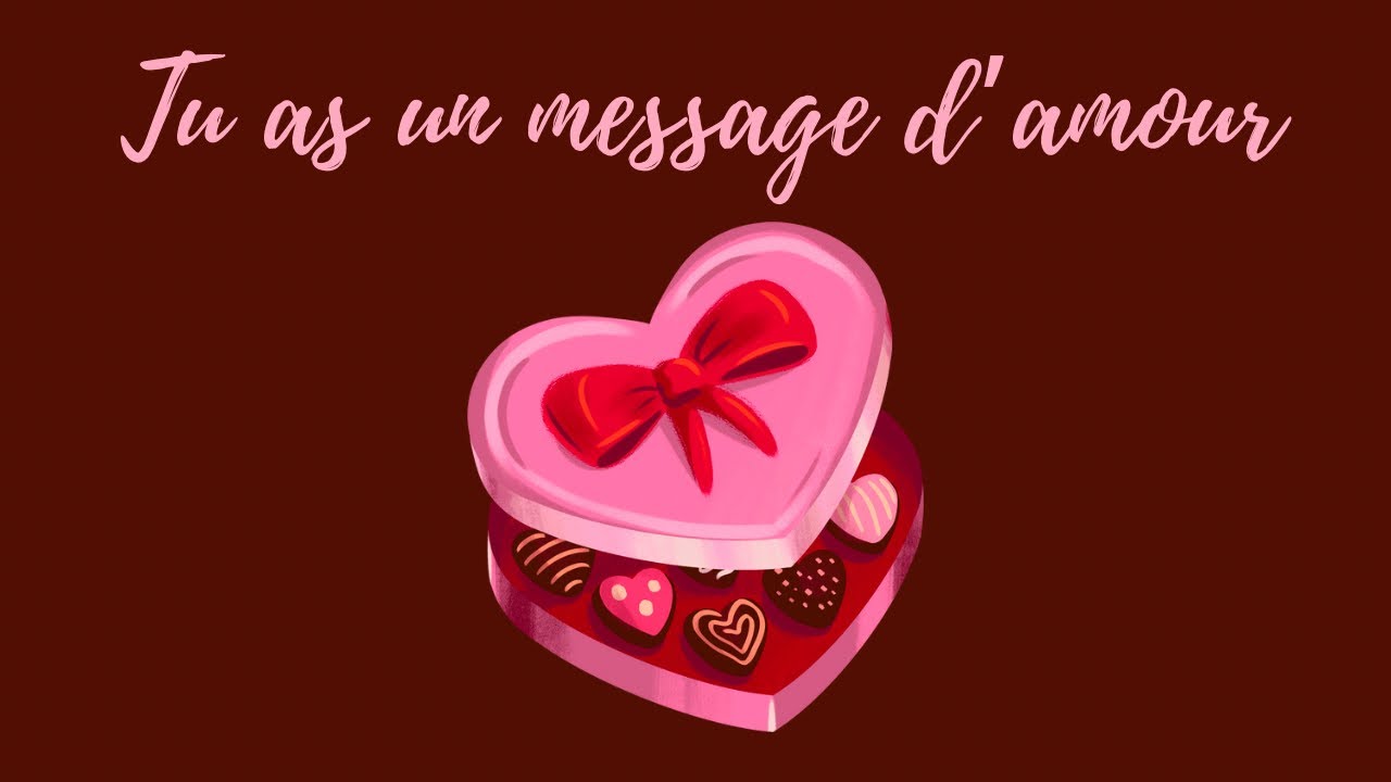 💌 TU AS UN MESSAGE DE TON AUTRE 💜