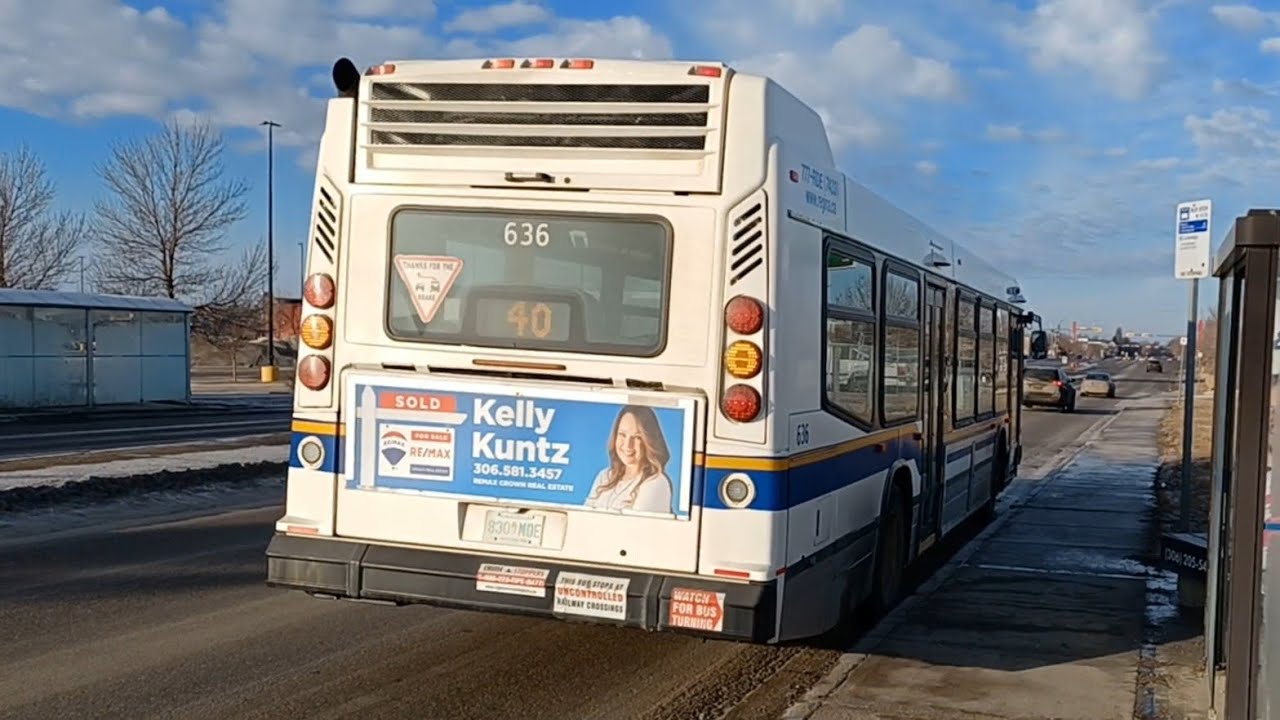 Regina Transit A 2010 NovaBus LFS 3rd Gen #636 
