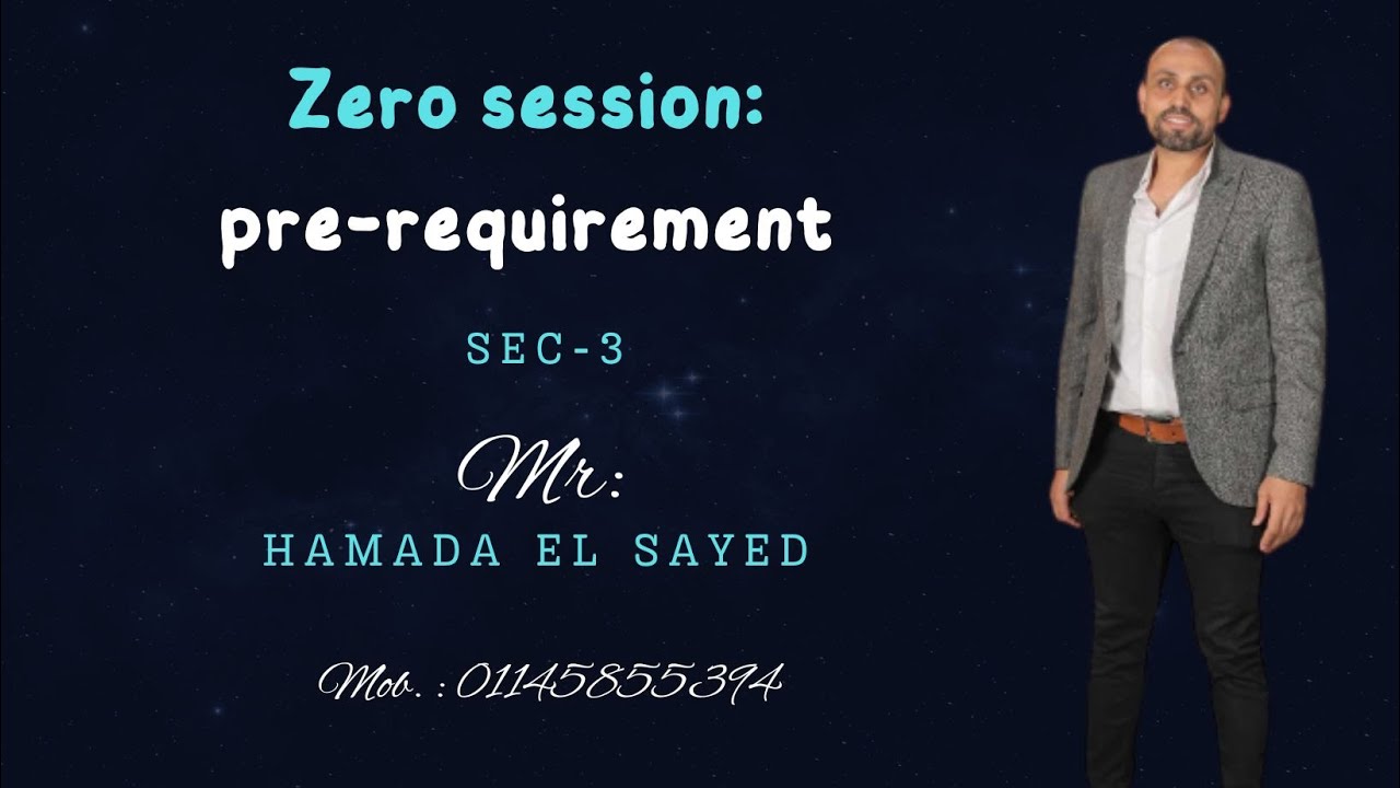 Revision pre sec 3 (pre- requirement )