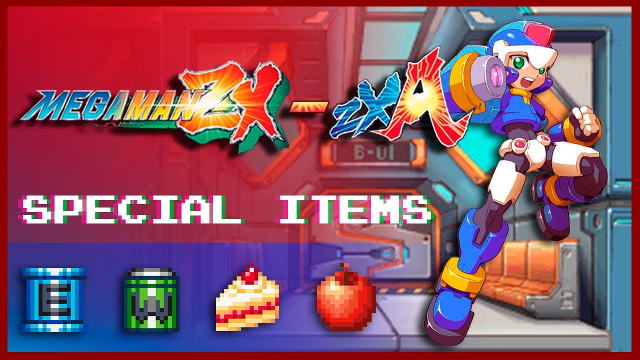 Mega Man ZX-ZXA Como Obtener Todos Los Items Especiales