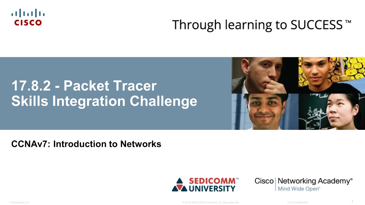 Курс Молодого Бойца Cisco Часть 1 2021 CCNA ITN 17.8.2 Packet Tracer – Skills Integration Challenge