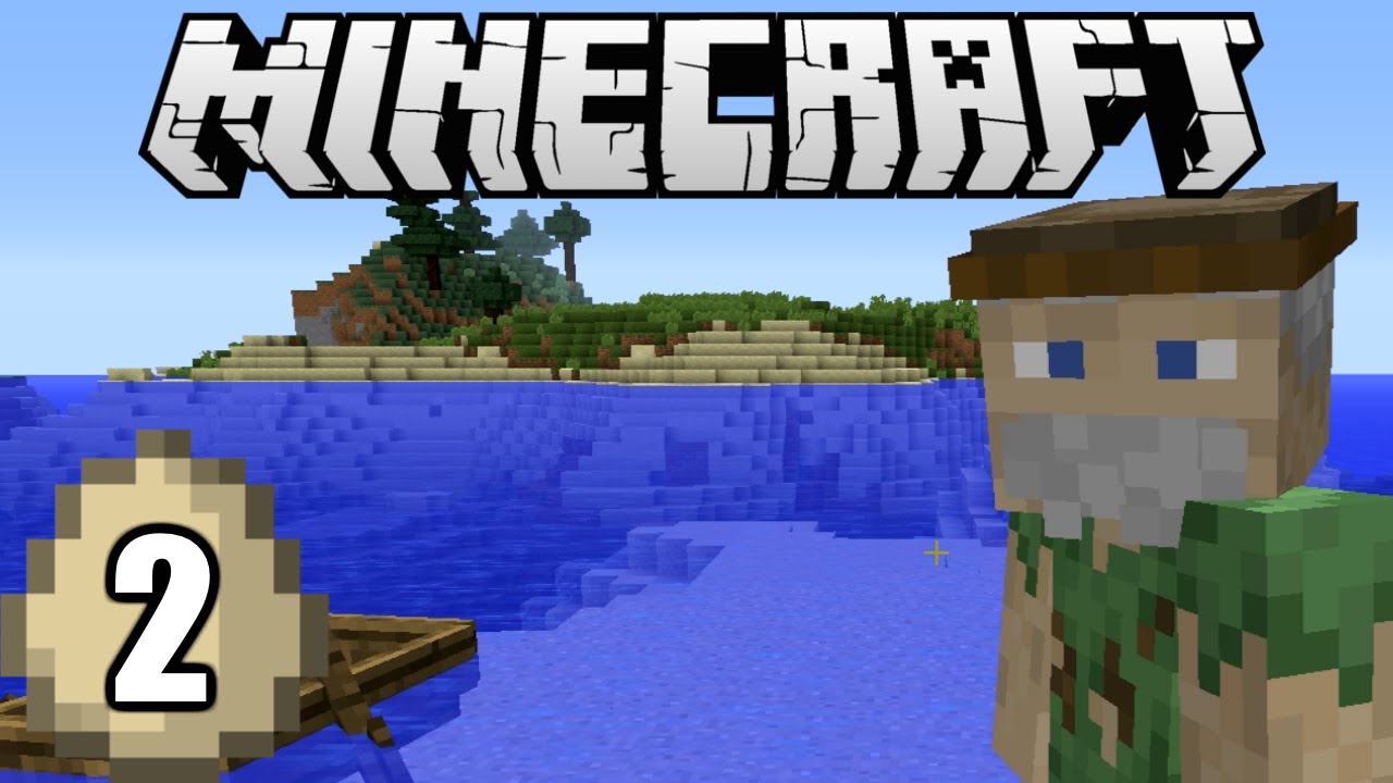 Minecraft Survival Indonesia - Bapak Tua yang Tersesat! (2)
