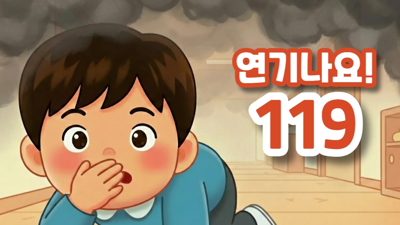누가 도와줄까? 🚒 소방차 동요 | 연기 나면 이렇게! 어린이 화재 대피훈련
