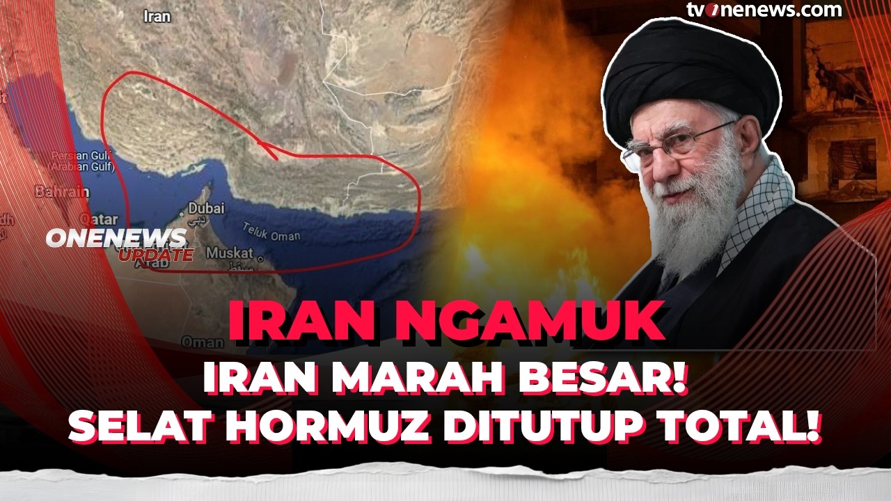 Gawat! Iran Tutup Selat Hormuz, Harga Minyak Bakal Naik Drastis | OneNews Update