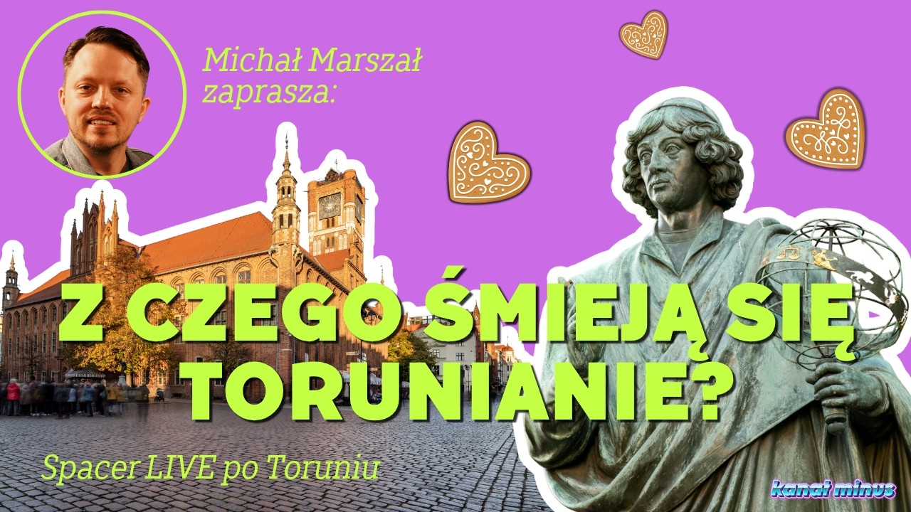 Bunkr&oacute;w nie ma, ale... A nie, jest bunkier! Spacer LIVE po Toruniu | ŻUŻEL, GWIAZDY, PIERNIKI