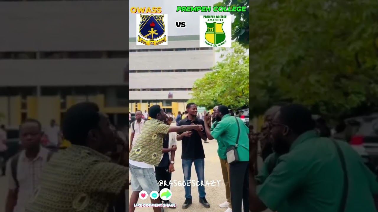 Rivalry Renewed: Opoku Ware School and Prempeh College,Argue it out​⁠@kwadwosheldonstudios #knust