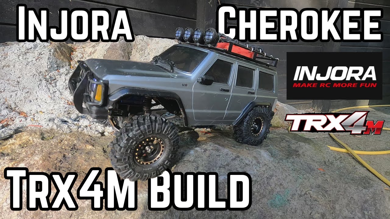 Injora Cherokee Trx4M Build & Test + Wheel Weight Comparison