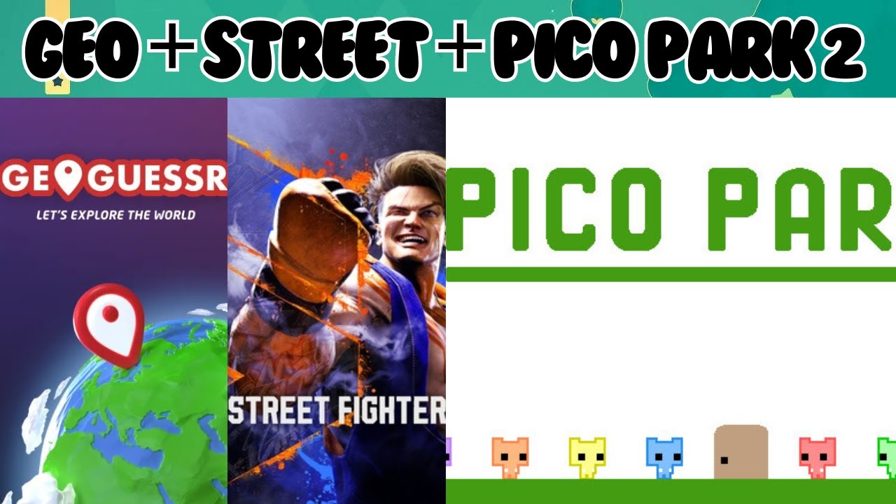 the struggle begins today [Geoguessr, Street Fighter Pico Park 2] [VOD 9/14/24]