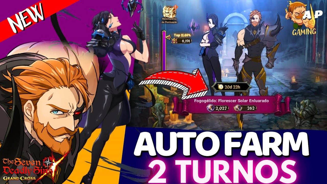 FAST FARM + AUTO FARM! 3 TIMES TO CLEAR THE SHOP QUICKLY AT THE END BOSS MERLIN AND ESCANOR - 7DS