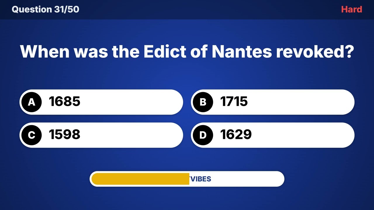 Ultimate History Quiz: 50 Questions to Test Your Knowledge! 📜🌍