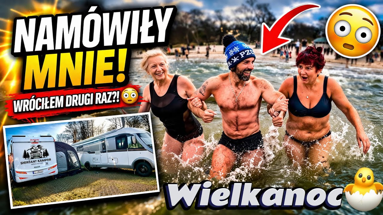 Camping Baltic i MEGA akcja w morzu! Tego się nie spodziewałem 😂