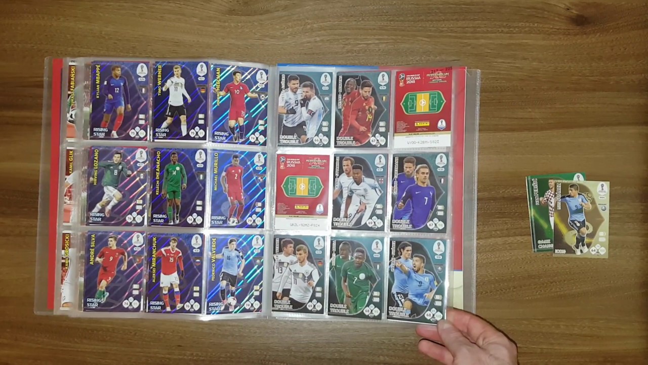 PANINI ADRENALYN XL WORLD CUP RUSSIA 2018 - UZUPEŁNIANIE ALBUMU NR.3 - JUŻ TYLKO 10 KART BRAKUJE!!!