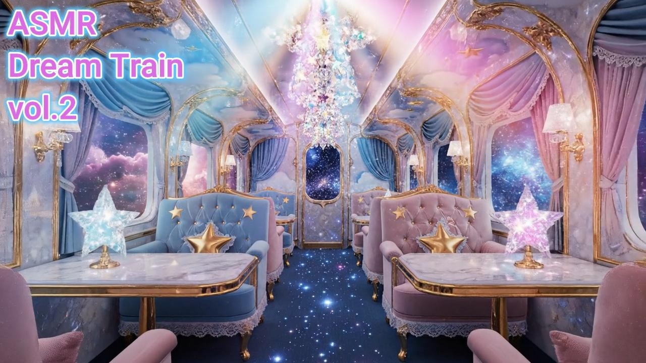 【ASMR】🚆 どの夢の列車に乗りたい？🌙/🚆 Which dream train would you like to ride?🌙