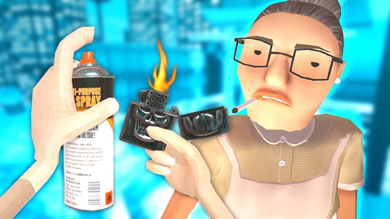 HOMEMADE FLAMETHROWER in Hotel RNR VR